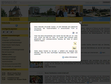 Tablet Screenshot of gronau.de
